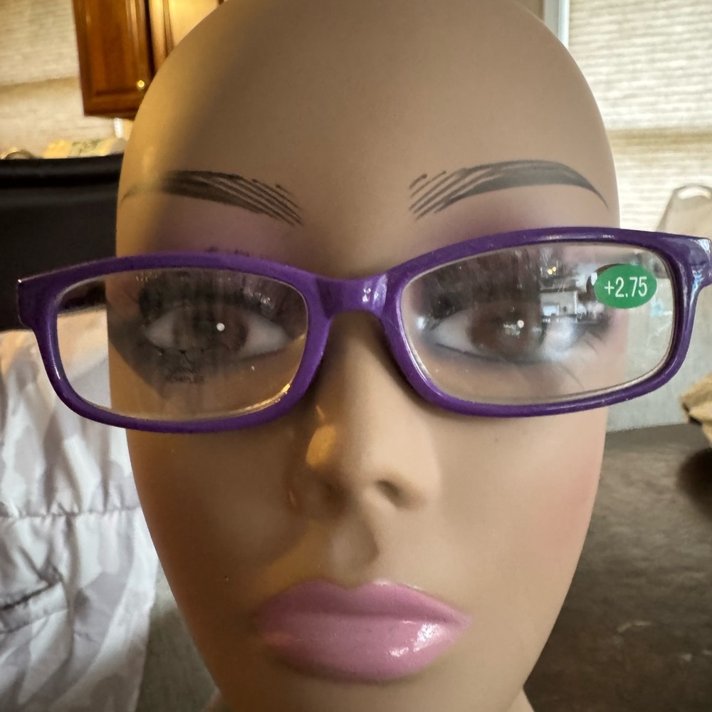 Purple Reading Glasses